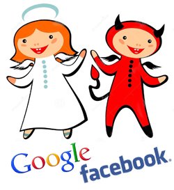 google e facebook style